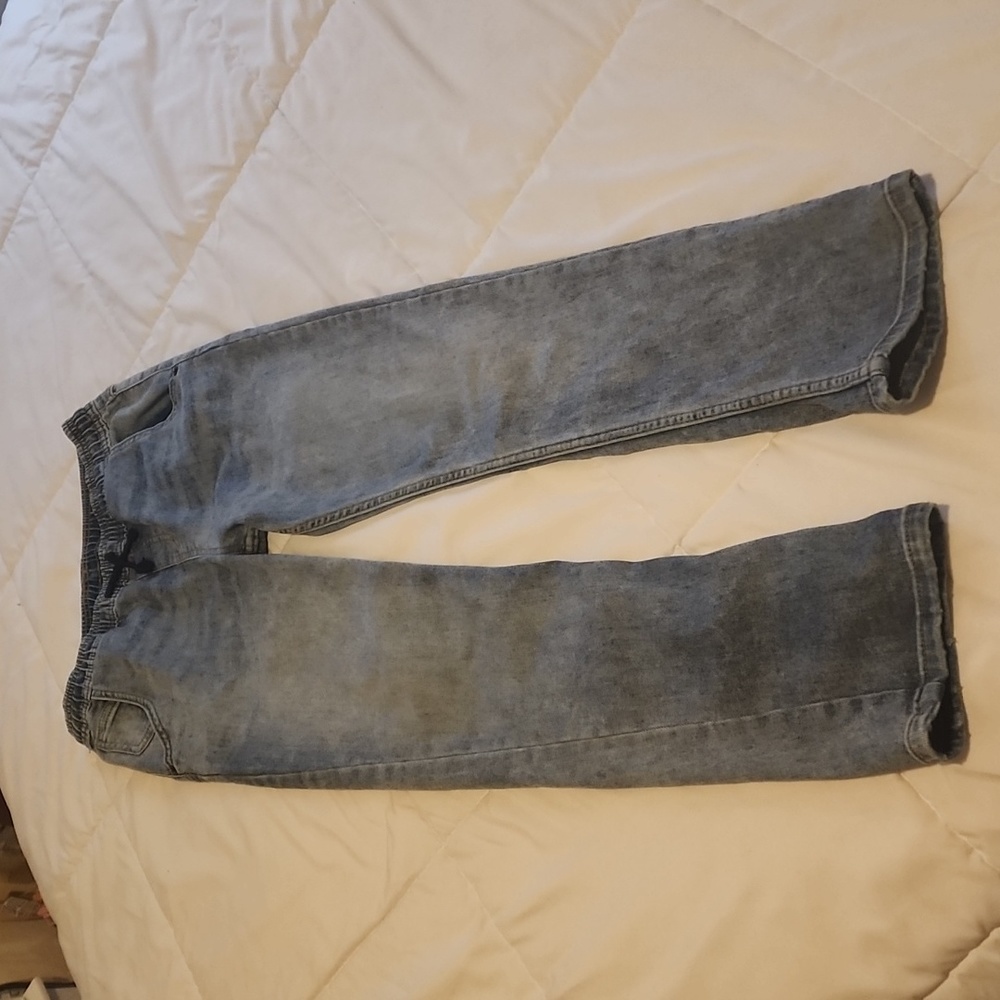 Boys denim joggers